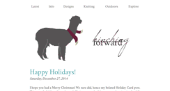Desktop Screenshot of hinchingforward.com