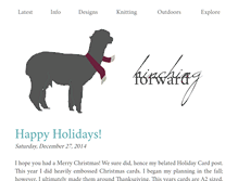Tablet Screenshot of hinchingforward.com